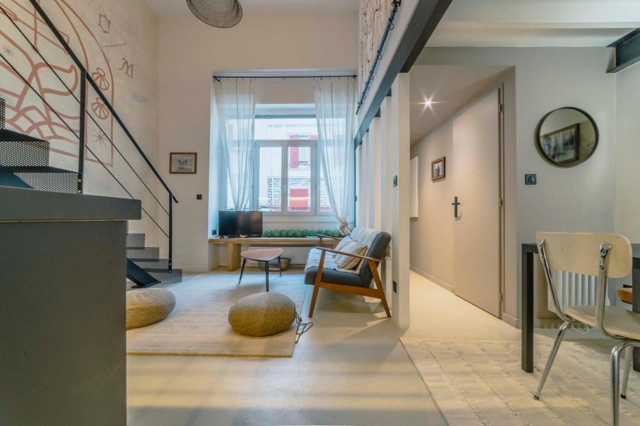 Loft - Centre Ville - Plage - Halles - 3 Ch 2 Sdb Apartment Biarritz Bagian luar foto